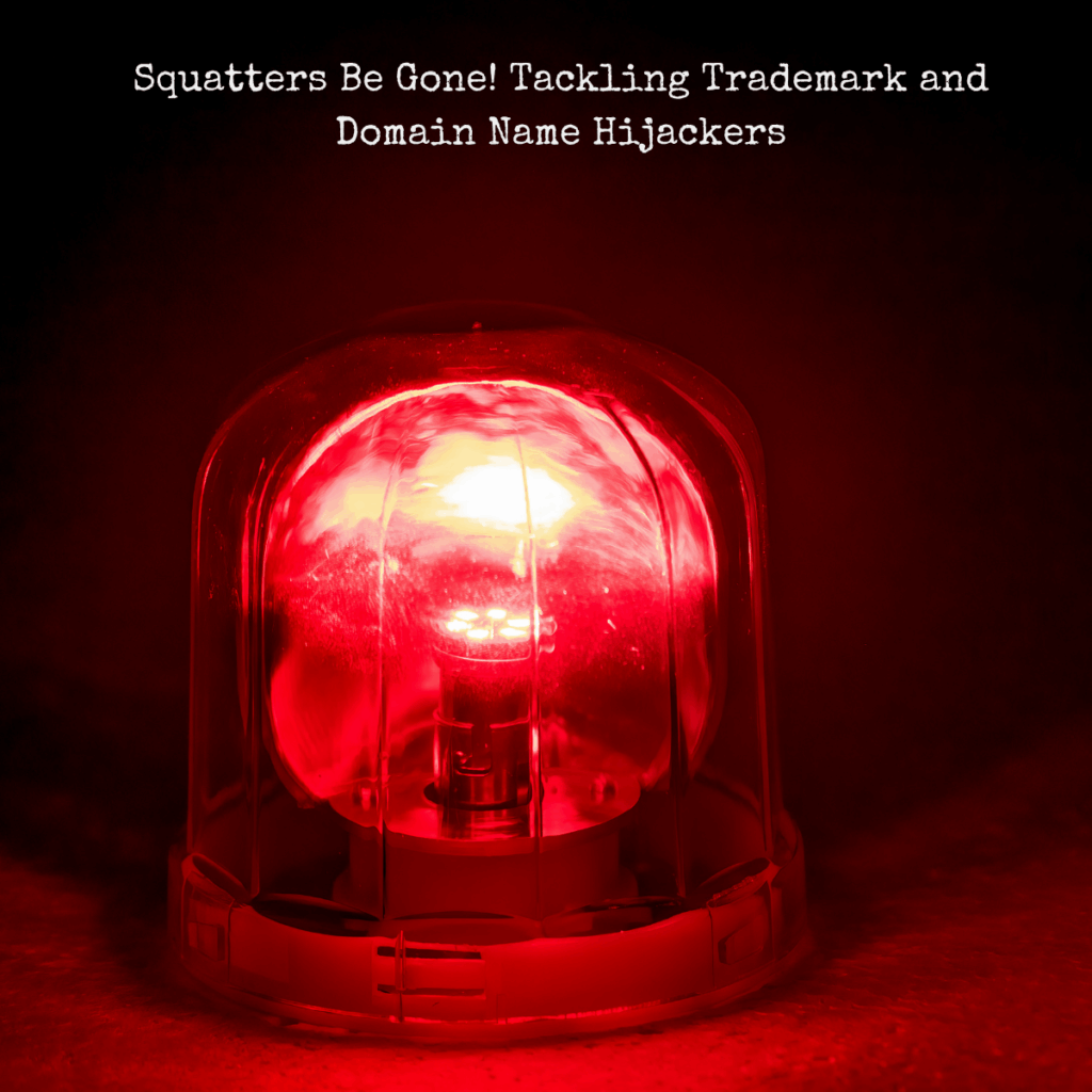 Squatters Be Gone! Tackling Trademark and Domain Name Hijackers